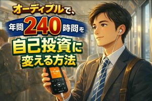 オーディブルで自己投資を変える方法
